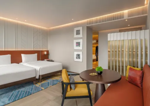 ห้องพักพร้อมเตียงแฝด 2 เตียง