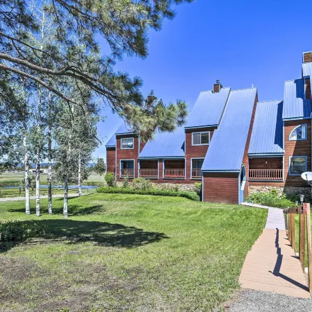 Pagosa Springs Townhome w/ View: Hike + Fish!