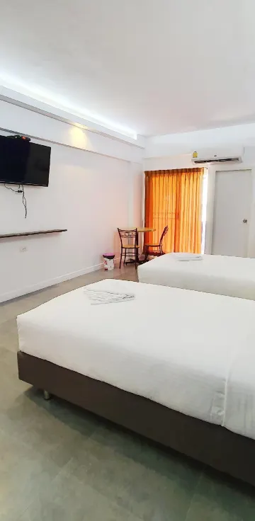 ห้องดีลักซ์ทวิน ห้ามสูบบุหรี่