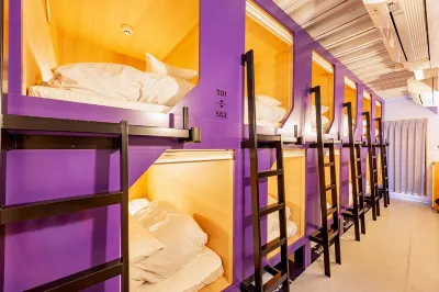 Plat Hostel Keikyu Asakusa Station Hotell i Taitō
