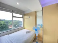 Comfortable 2Br Apartment AC in Living Room at the Jarrdin Cihampelas