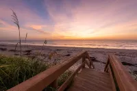 Beachfront updated Vacation Rental, Beautiful Views from the 5th story balcony.