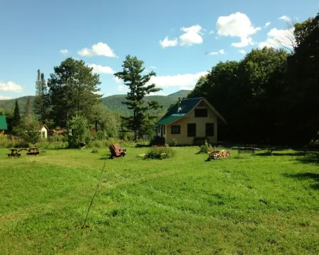 Restored Historic Adirondack Bird Camp Near Gore MT with Lovely Mountain Views Hotels in Johnsburg
