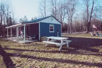 RIVER FRONT-Pet Friendly-Couples-Nature-Firepit Hotels in Free Soil Township