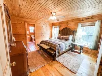 Log Cabin Retreat In the Blue Ridge Mountains.