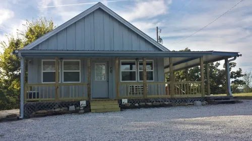 Blanchard Caverns Cabin & 31 Acres on Scenic Hwy 14