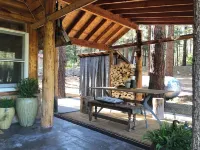 The GETAWAY nestled in the Brazos Cliffs near the river. - 4-Star