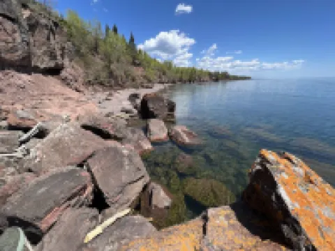 Superior Sanctuary on Lake Superior. Just 6 mi from Lutsen Mountain ski resort!