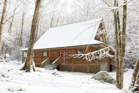CompassCreekCabin - Luxury LogCabin on Rushing Creek