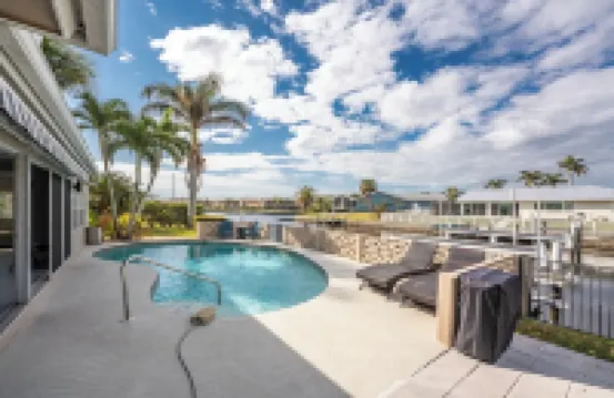 Snowbird Waterfront Oasis • Heated Pool • Private Dock & Boat Lift