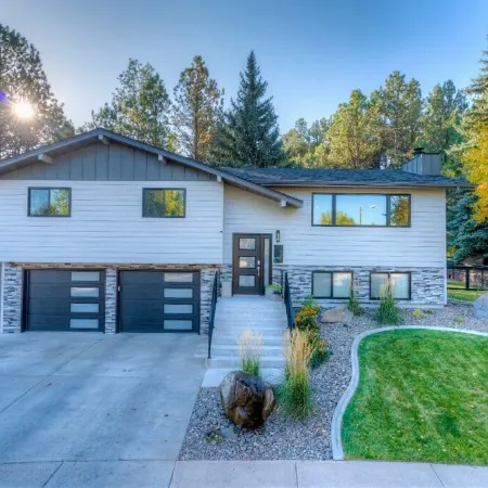 Modern home with privacy of the hills right in town!