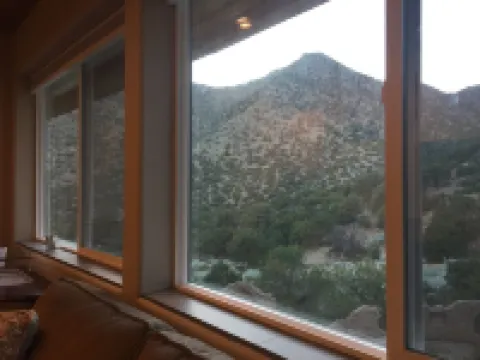 Casita Canoncito--private suite with kitchenette