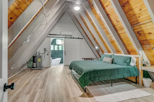 A-frame in the cove