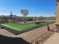 AUTHENTIC SANTA FE TUSCAN-STYLE VILLA WITH PANORAMIC VIEWS.