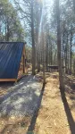 "Lady A"-frame Glamping Cabin @Nolichucky River near Smoky Mtns.