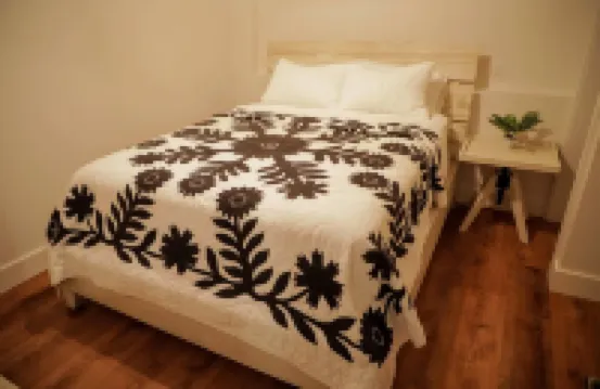 A frame cottage with private dock on lake