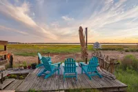 Breathtaking Sunsets on Plum Island at Blue Moon