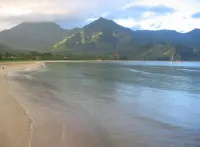 Beautiful Romantic Hanalei Honeymoon Vacation Rental Steps/Beach TVNC 1280