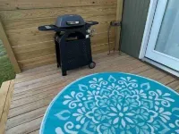 Star glazing Tiny house off grid peaceful Stone Mountain State Park and Fire pit Hotels in Traphill