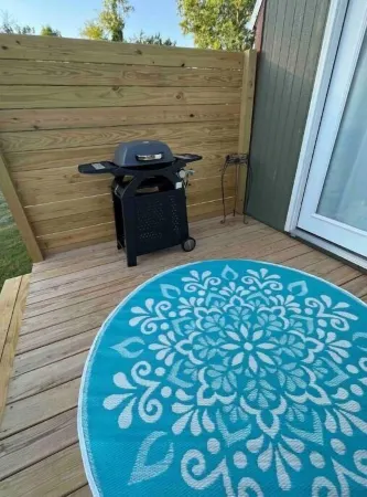 Star glazing Tiny house off grid peaceful Stone Mountain State Park and Fire pit