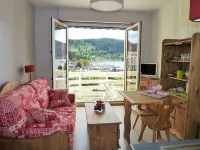 Studio apartment for 2 P - south facing balcony with lake classified  - center