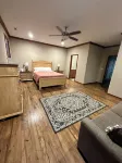 Luxury condo. 2 car garage, rooftop patio. Perfect for work or play!