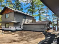 Rustic Log Cabin/Modern Addition - Pontoon, Bunk House, Hot Tub - Woman Chain - Chalets