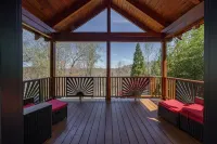 Waterfront cabin with party dock. We are pet friendly so bring the whole family.