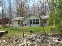 Lake House Located in a Peaceful Quiet Bay on Long Lake