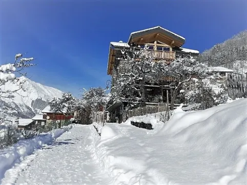 Appartement Chic Le Marmotton - Chalet Neuf - 4pers - Les 3 Vallées - Lit Cabane