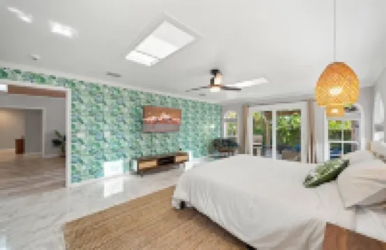 Family Fun-5B -Heated Modern Pool- Game Room - 2 Mins Beach-Short Orlando Drive 印度港口海灘酒店