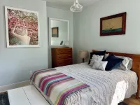 Beautiful NEW apt on top of Munjoy Hill with private deck and private parking.