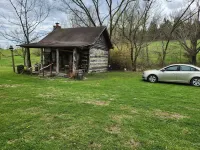 Mullins Log Cabin 1850s Rustic Cabin Near Ark  Sits on 5 AC15 Min to Ark