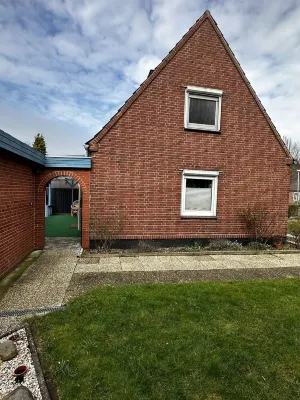 Small, cozy semi-detached house on a large plot