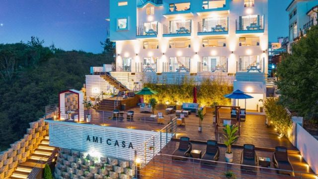 강릉 아미카사펜션 내부