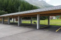 Montela Apartment-Hotel & Resort in the Holiday Region Saas-Fee Saastal - parking