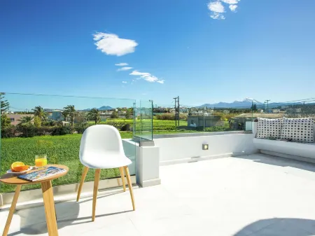 Luxury Villa, Private Pool & Beach, Pigianos Kampos, Rethymno Area, NW Coast Отели в г. Pigianos Kampos