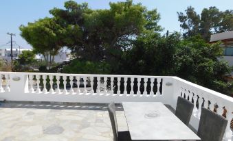 Perissa Art Villa - Kitchen & Washing Machine