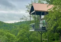 The "Hang-over"  Winery Treehouse