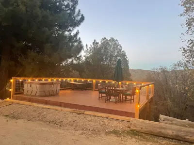 Hot Tub and Forest Views - Stunning Yurt Retreat Hotels near Crestline Library