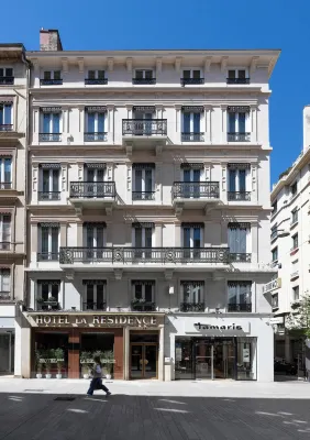 La Résidence Hotel in zona Grande sinagoga di Lione
