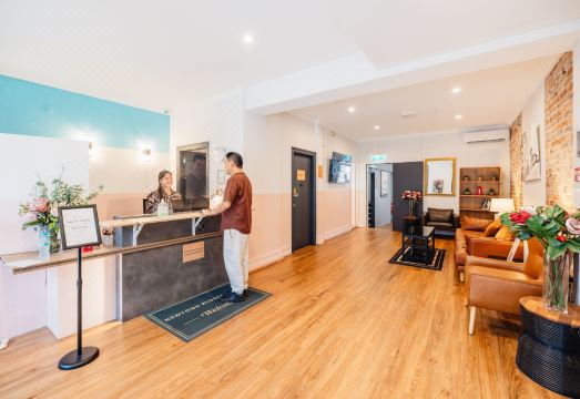 오스트레일리안 선라이즈 로지 공용 공간 또는 정원