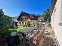 Ferienhus Baabe FeWo 01 Terrasse, Sauna- Und Schwimmbadnutzung im Ahoi Sellin Hotels in Baabe