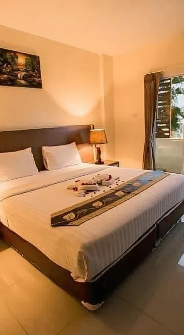 ห้องสแตนดาร์ดเตียงคู่พร้อมระเบียง