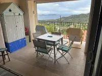 CHARMING STUDIO 30 m2 with TERRACE 15M2 IMPRENSABLE VIEW OF CALVI BAY Hotels in Lumio