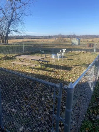 Private Cottage on 38 acres with two ponds and lake access.