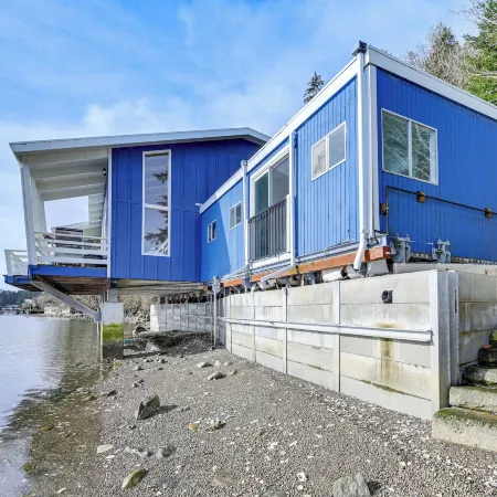 Decks & Views: Waterfront Shelton Home