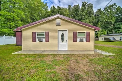 Jamestown Retreat w/ Hot Tub - Walk to Lake! - parking