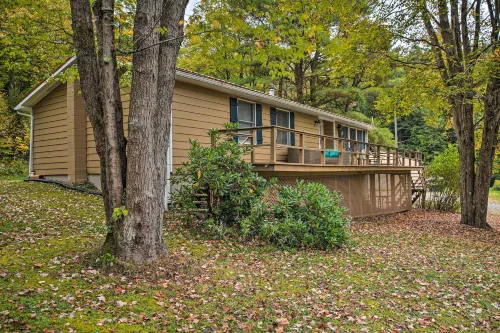Great Valley Home w/ on-Site Pond, 7 Mi to Skiing! - Homestays