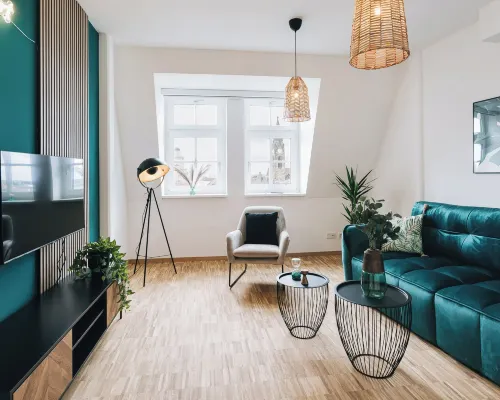 Oasis Appart - Wohnen in Dresden - Netflix - Tiefgarage - Dachterrasse Hotels near Striesen